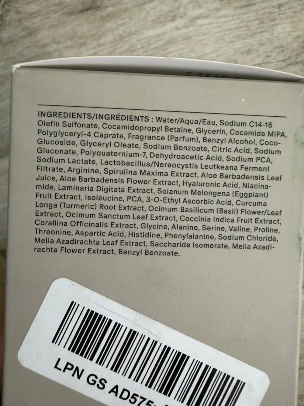 Salt & Stone Santal & Vetiver Body Wash